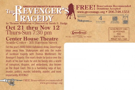 The Revenger's Tragedy Back