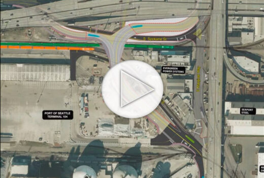 Port of Seattle Argo Access Road Visualization