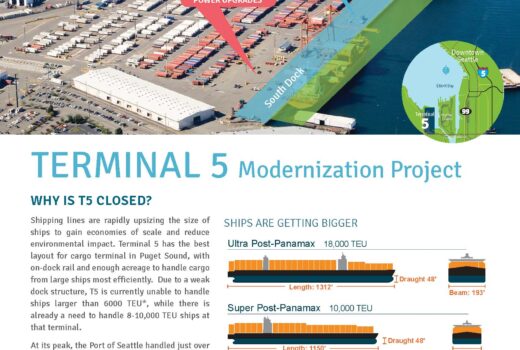 Terminal 5 Modernization Flyer