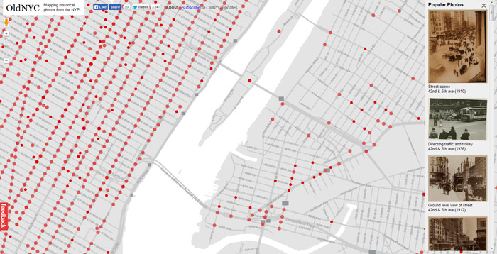 Amazing Data/Map Mashup – Old NYC