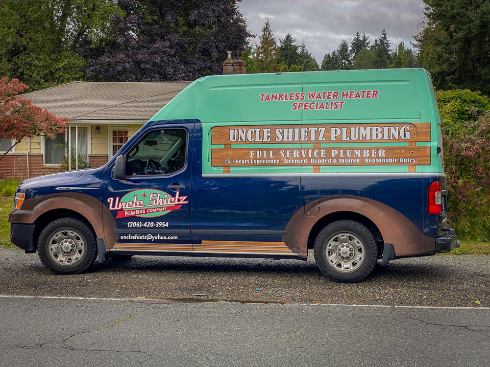 A+ Branding: Uncle Sheitz Plumbing