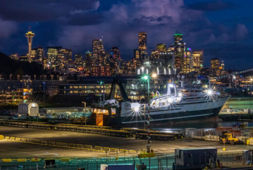 Terminal 91 Night Photography