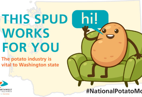 National Potato Month Infographic