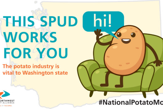 National Potato Month Infographic