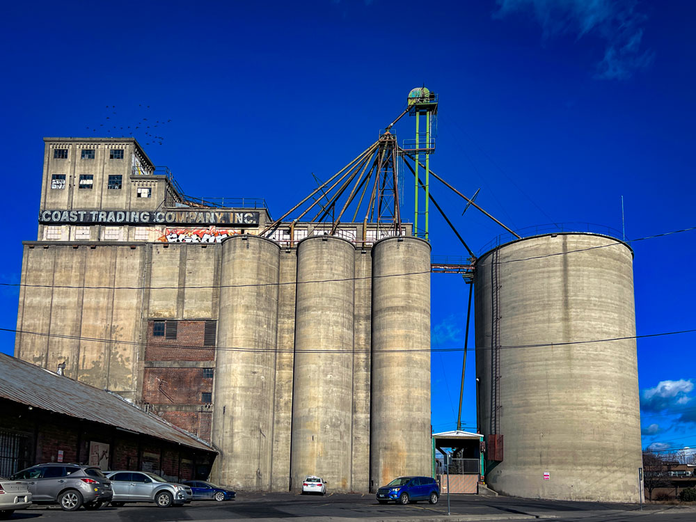 Coast Trading Company Grain Elevator in Spokane, Washington